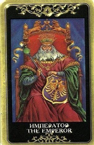 The The Emperor tarot card