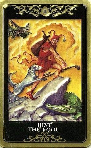 The The Fool tarot card